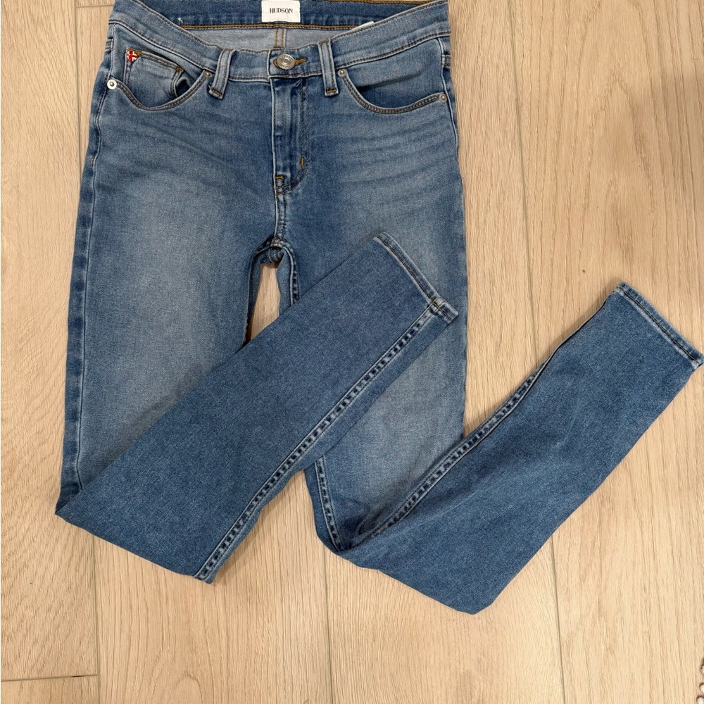 Hudson Jeans Women's Denim Blue Skinny Jeans